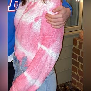 Superdown Pink Knit Sweater